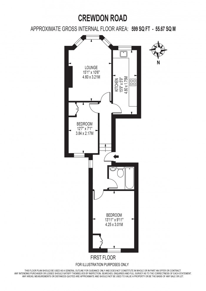 Floorplan for CREWDSON ROAD, OVAL