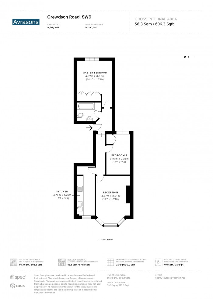 Floorplan for CREWDSON ROAD, OVAL