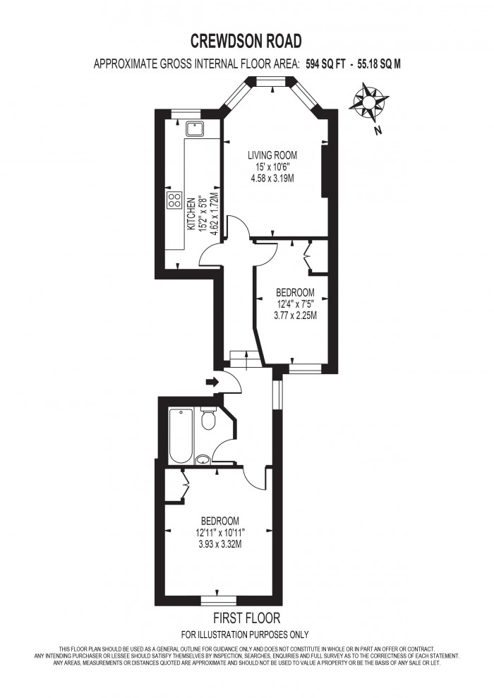 Floorplan for CREWDSON ROAD, OVAL