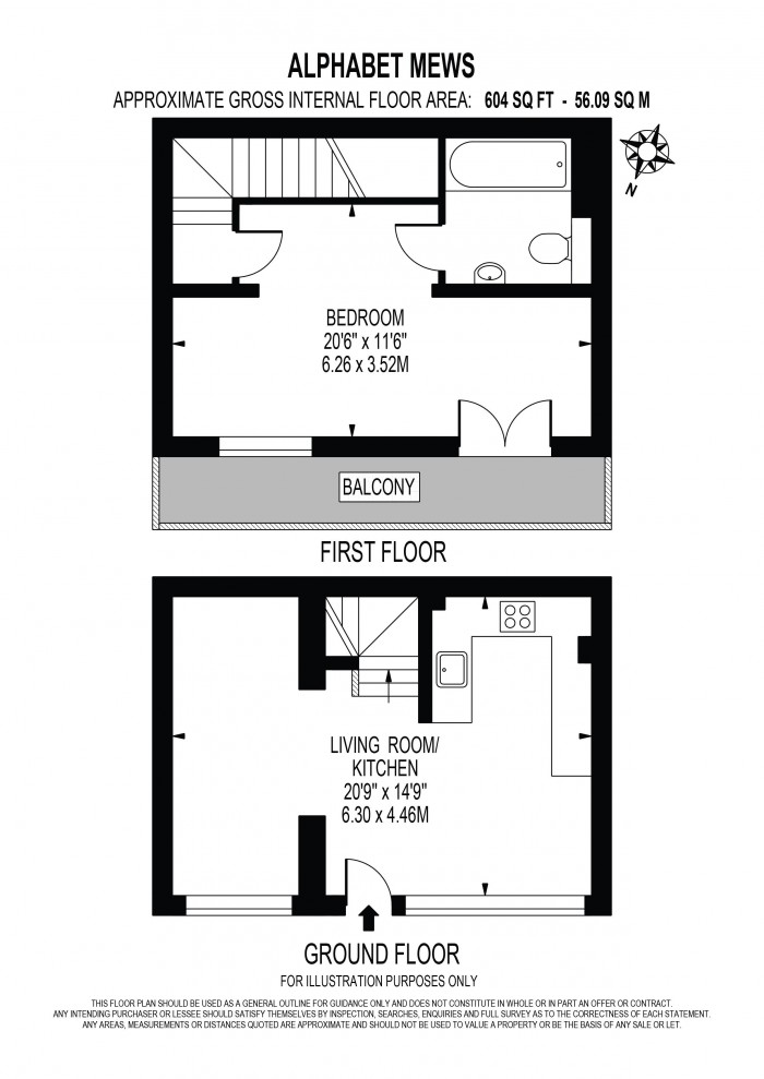 Floorplan for ALPHABET MEWS, OVAL