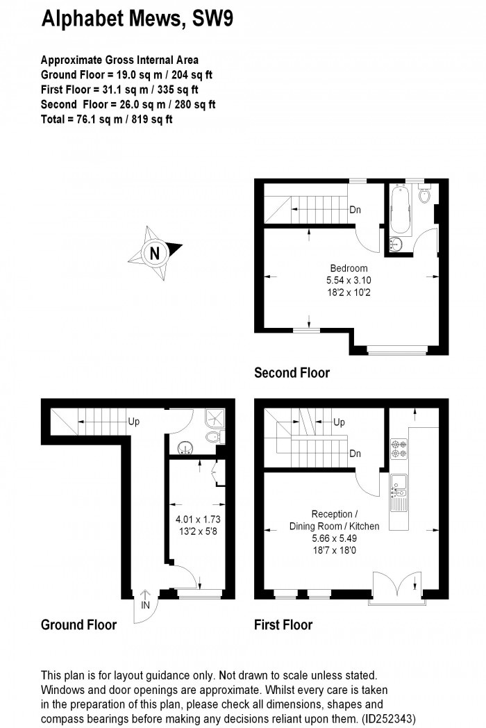 Floorplan for ALPHABET MEWS, OVAL