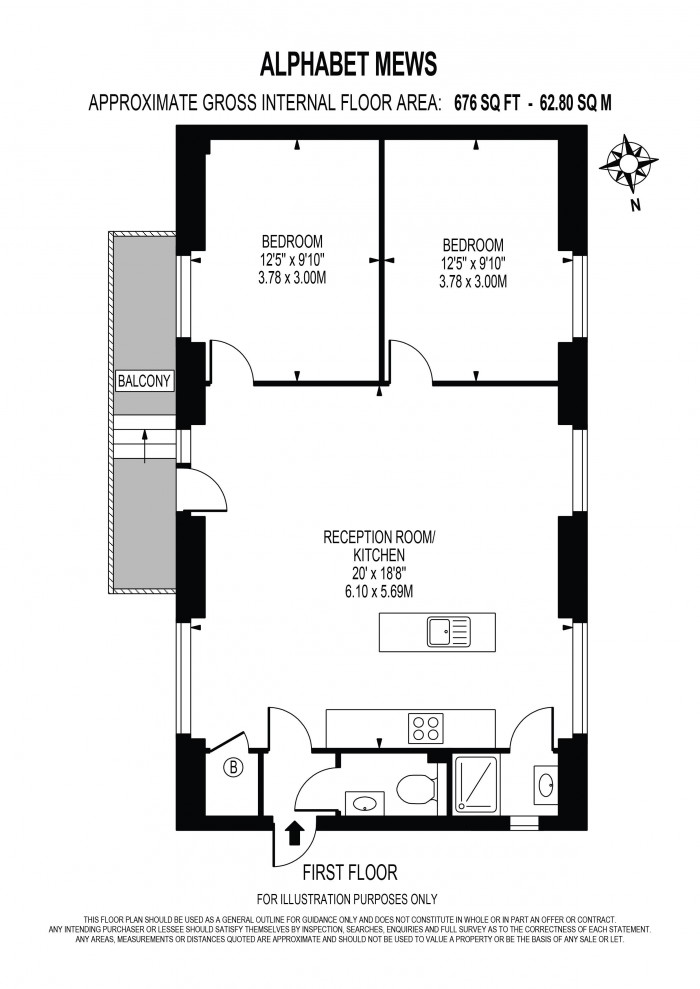 Floorplan for ALPHABET MEWS, OVAL
