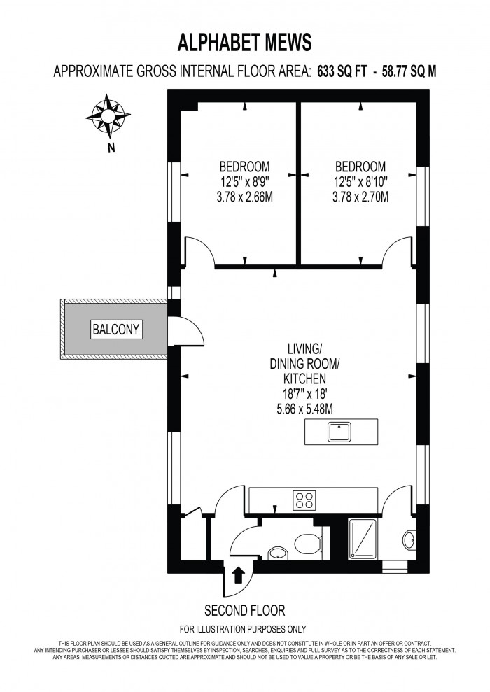 Floorplan for ALPHABET MEWS, OVAL