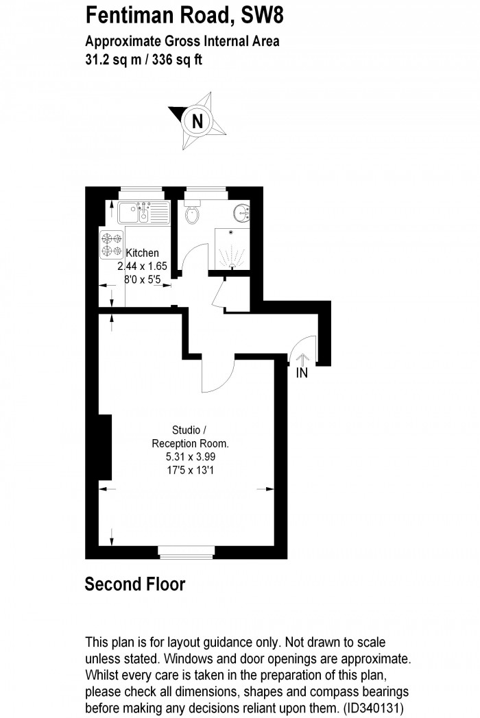 Floorplan for FENTIMAN ROAD, OVAL