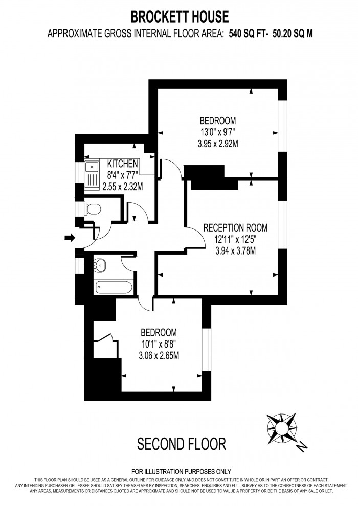 Floorplan for UNION GROVE, STOCKWELL, 