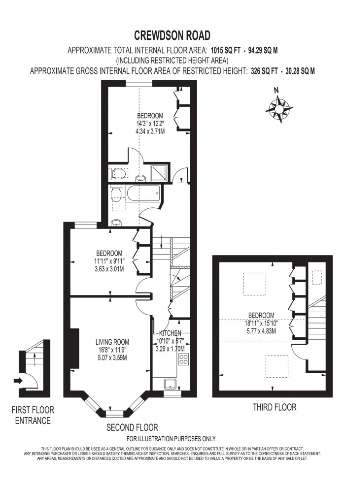 Floorplan for CREWDSON ROAD, OVAL