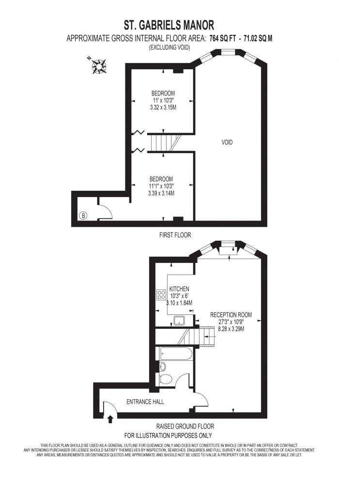 Floorplan for ST GABRIELS MANOR, CAMBERWELL