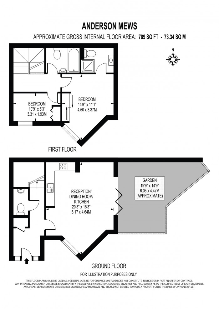 Floorplan for ANDERSON MEWS, OVAL