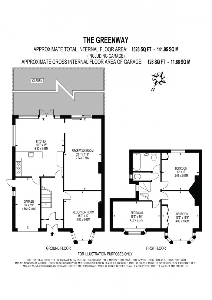 Floorplan for EPSOM, SURREY
