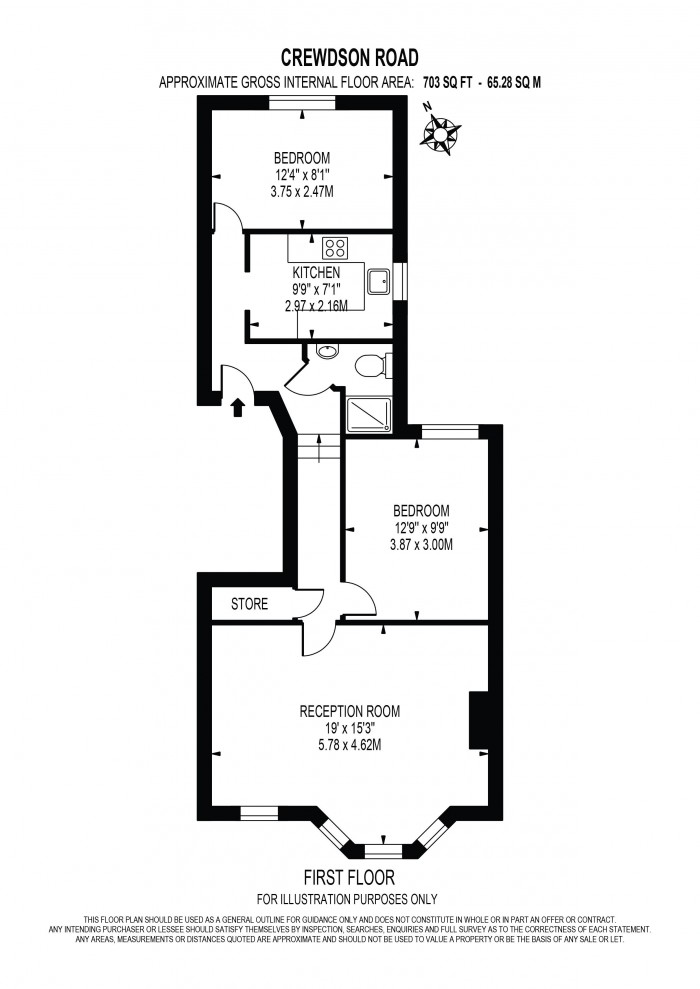 Floorplan for CREWDSON ROAD, OVAL