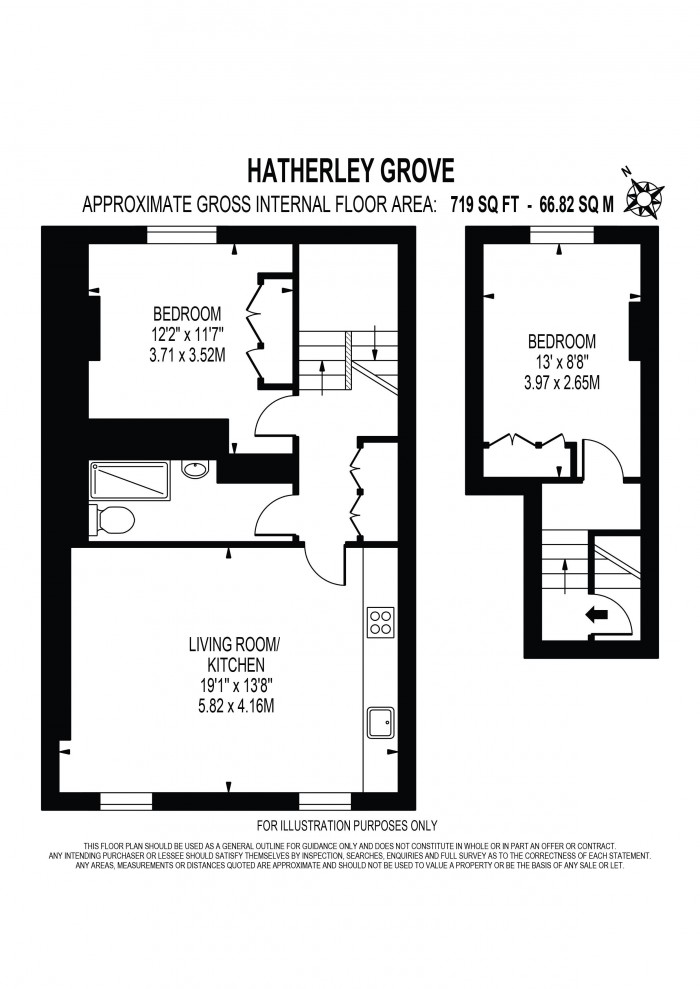 Floorplan for BAYSWATER, LONDON