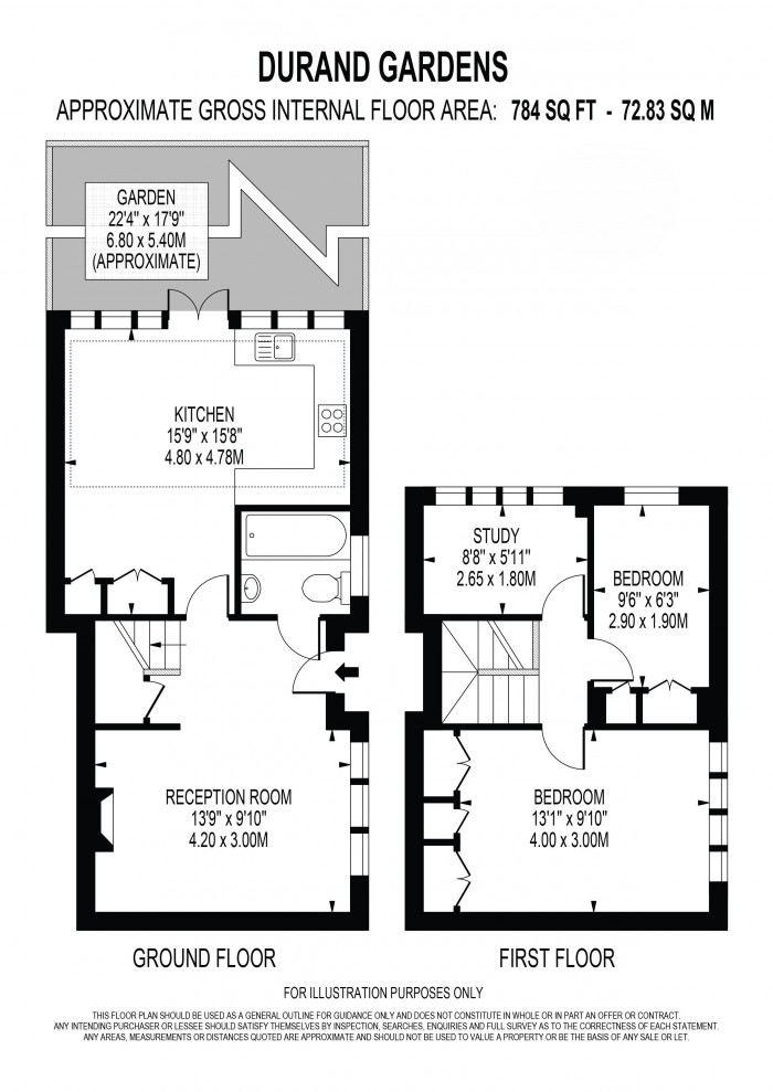 Floorplan for Durand Gardens 