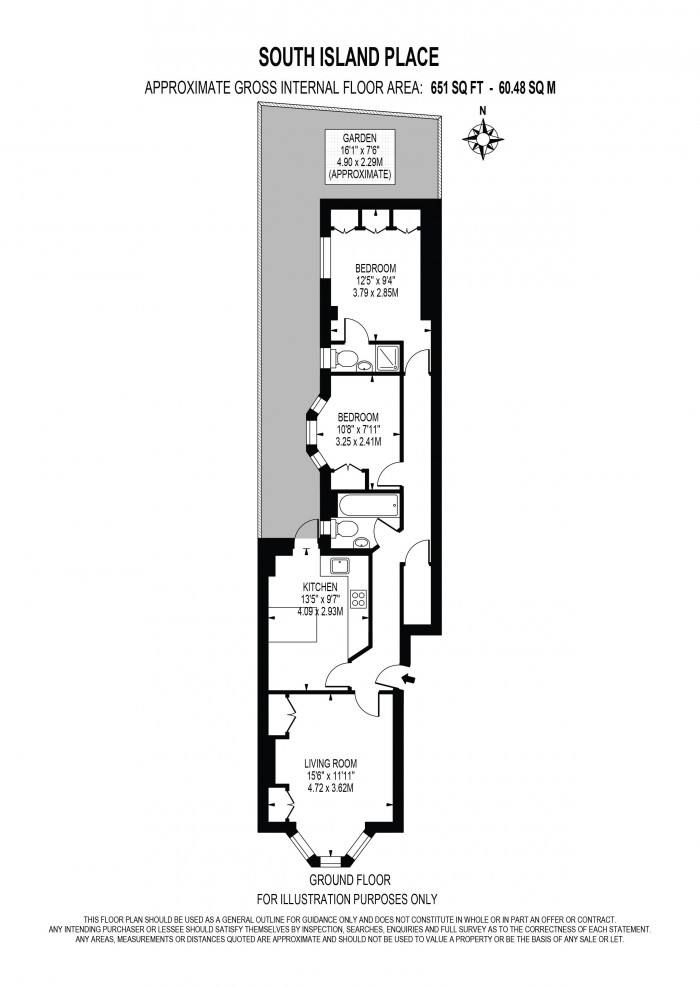 Floorplan for SOUTH ISLAND PLACE, OVAL