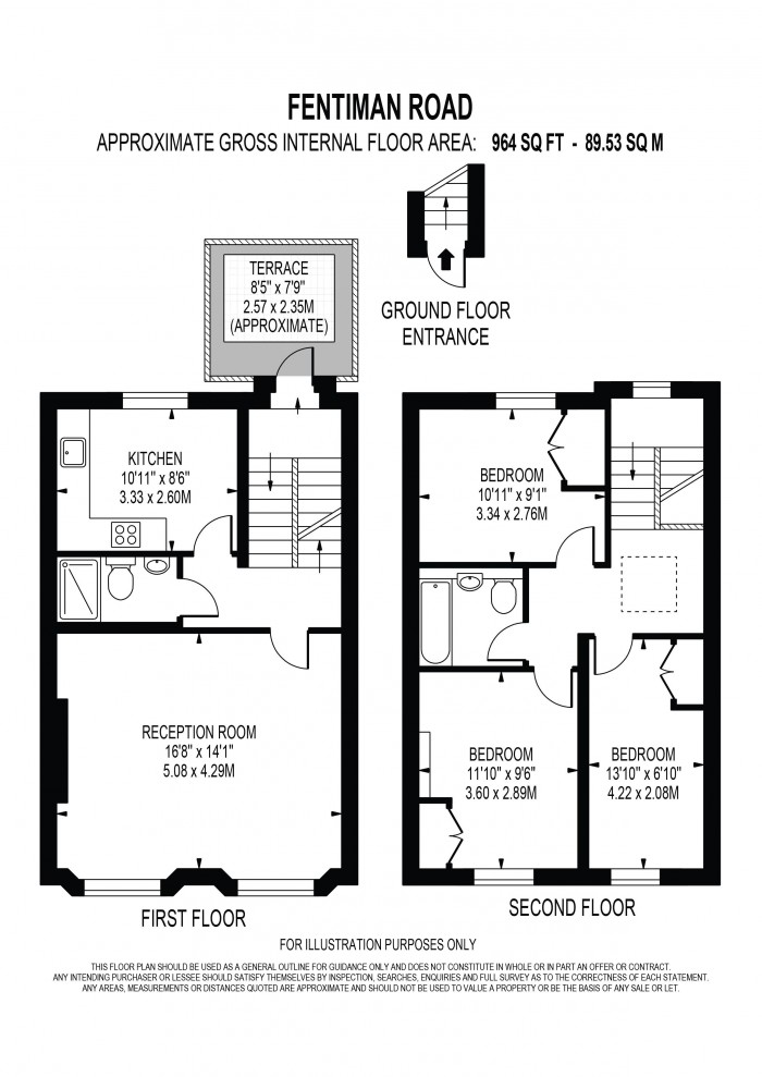 Floorplan for OVAL, LONDON, 