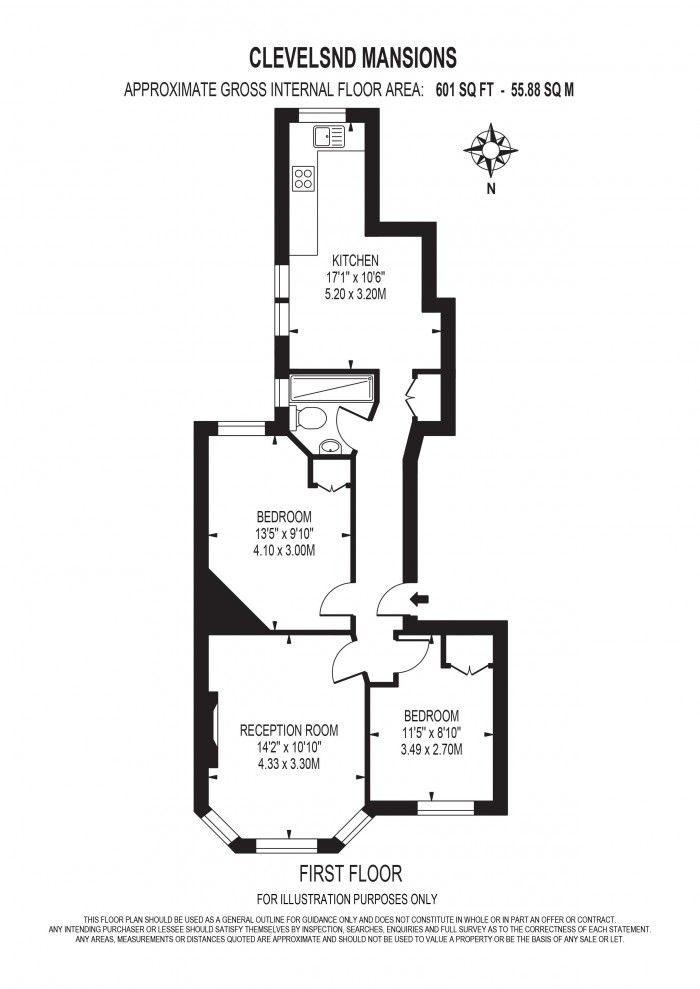 Floorplan for MOWLL STREET, OVAL