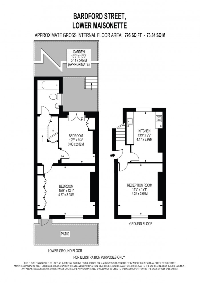 Floorplan for BARFORD STREET, ANGEL