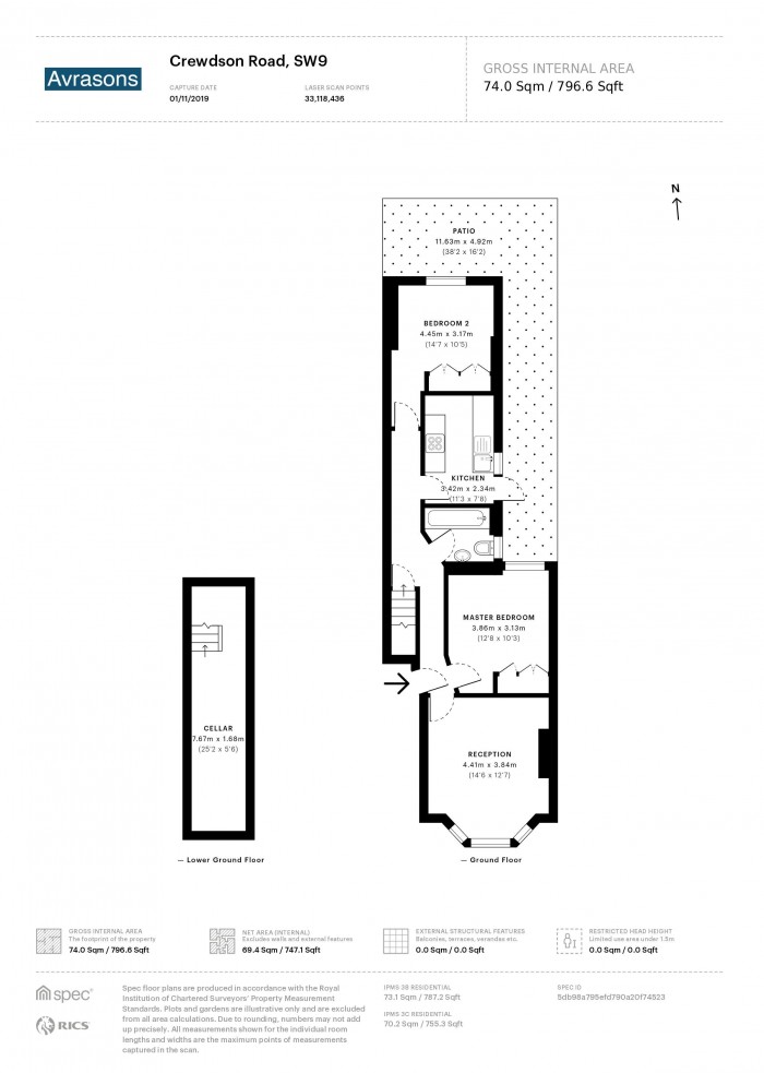 Floorplan for CREWDSON ROAD, OVAL